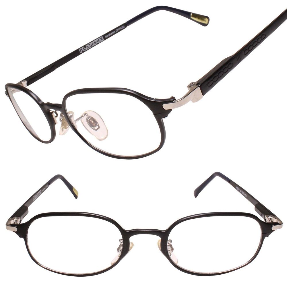 High-End Optical Rectangle Clear Lens Glasses Optical Frame Black